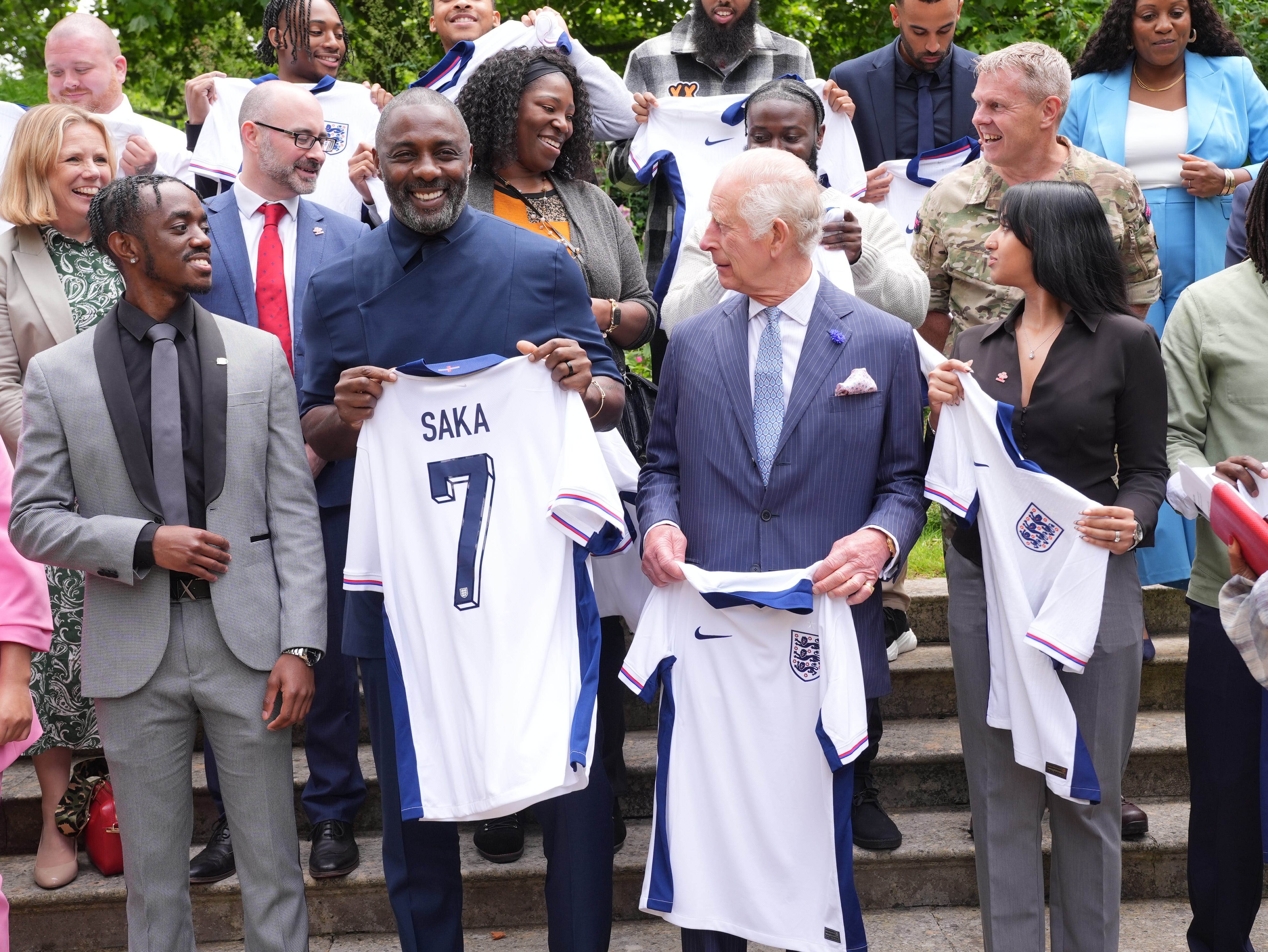 Idris Elba meets with King Charles III to discuss UK youth violence: See photos