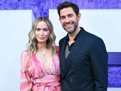 John Krasinski Says Wife Emily Blunt Is Cooler in Their Kids' Eyes: 'Their Mom Was Mary Poppins' (Exclusive)