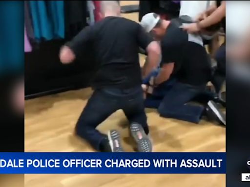 Glendale police officer charged in violent 2021 arrest caught on video