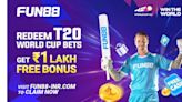 Fun88 Introduces T20 World Cup Special Offers; Secure Bonuses up to ₹1 Lakh