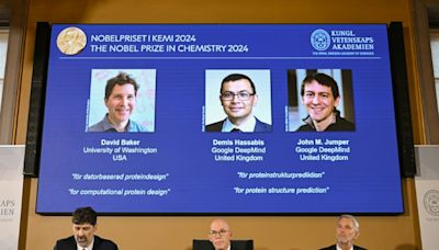 Trio wins chemistry Nobel for protein design, prediction