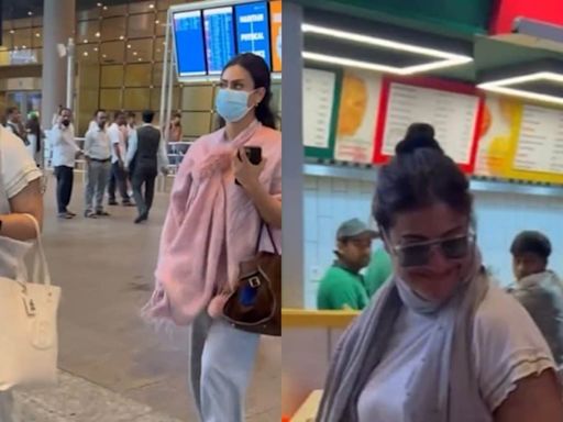 Kajol Gets Papped With Daughter Nysa In Cool Casuals At Mumbai Airport, Video Goes Viral; Watch - News18
