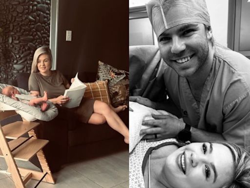 'Like her mama': Fans gush over Faf and Mine de Klerk's baby girl