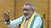 Union minister Giriraj Singh again: ‘Muslims should have been sent to Pakistan in 1947’