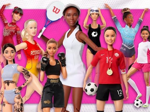 Barbie celebrates athletes around the world with role-model dolls