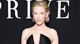 Cate Blanchett Has Rare Mother-Son Date with Ignatius, 16, in Glam Outing at Paris Fashion Week