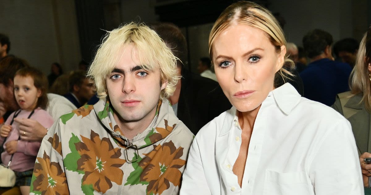 Liam Gallagher's son spitting image of him as he hits town with mum Patsy Kensit