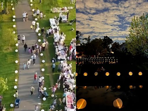 Over 2,000 lanterns light up New Jersey park to remember anti-Asian hate victims