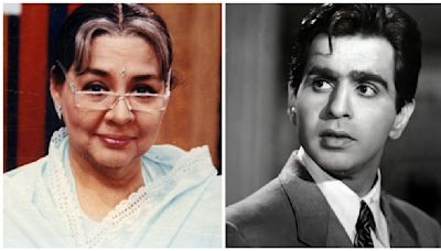 Dilip Kumar would walk up to ‘boodha light man’ on set and sip tea from his saucer: Emotional Farida Jalal says she ‘couldn’t believe’ superstar’s decency