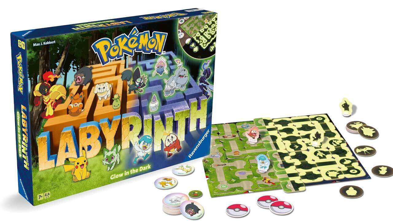 The Popular Pokemon Labyrinth Board Game Is Getting A Glow-In-The-Dark Edition