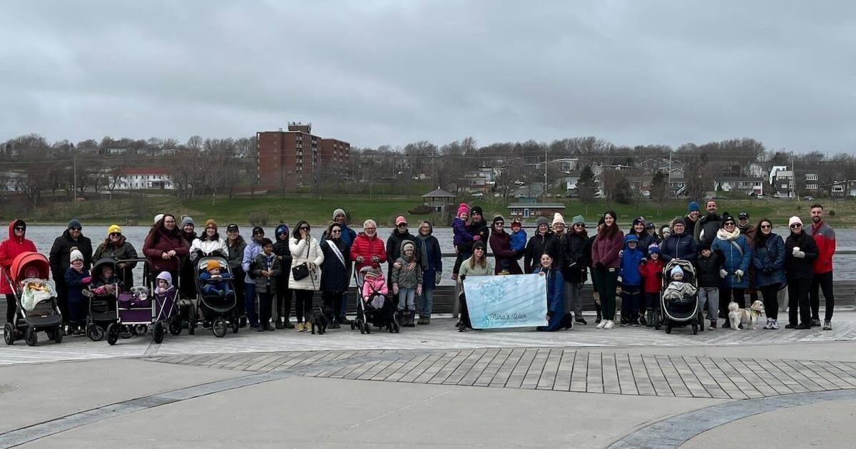 Flora's Walk in St. John's aims to spark conversations about the mental health of new families