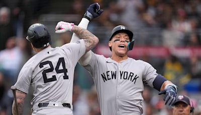 Yankees’ Alex Verdugo brings laughs, then gets serious hearing Aaron Judge made more history