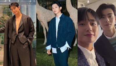 Cha Eun Woo and Jung Hae In set friendship goals in sweet reunion at Dior fashion event; see VIDEO