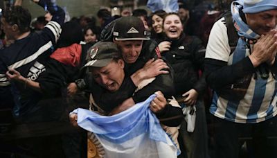 Argentina fans revel in their Copa America triumph, a brief respite from their country's crises