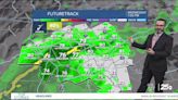 Rain showers possible Wednesday