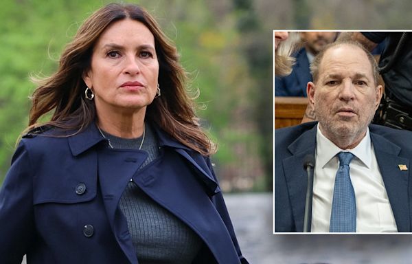 'Law & Order: Special Victims Unit' star Mariska Hargitay blasts Harvey Weinstein's overturned conviction