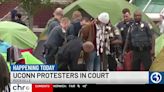 Protesters arrested at UConn set to face a judge