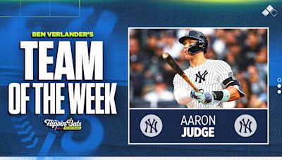 Aaron Judge, Yordan Álvarez highlight Ben Verlander's Team of the Week