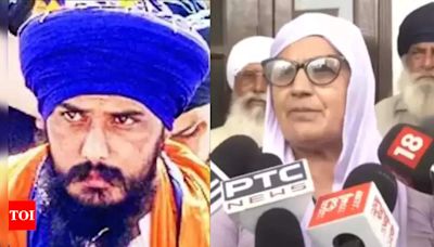 Amritpal Singh’s family's disagreement after mother says he is not Khalistani supporter | Amritsar News - Times of India