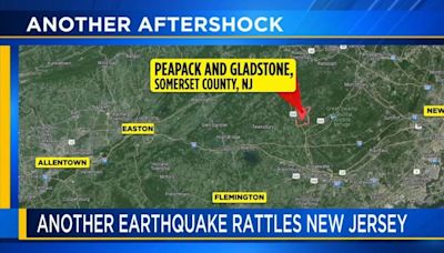 Magnitude 2.9 earthquake reported in New Jersey