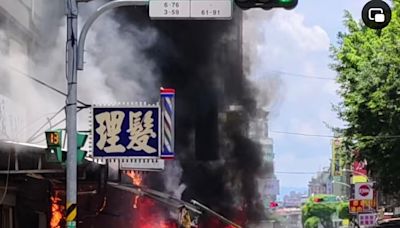 快訊／三重麵店氣爆火警！疑瓦斯管線遭扯釀禍 2女1男送醫