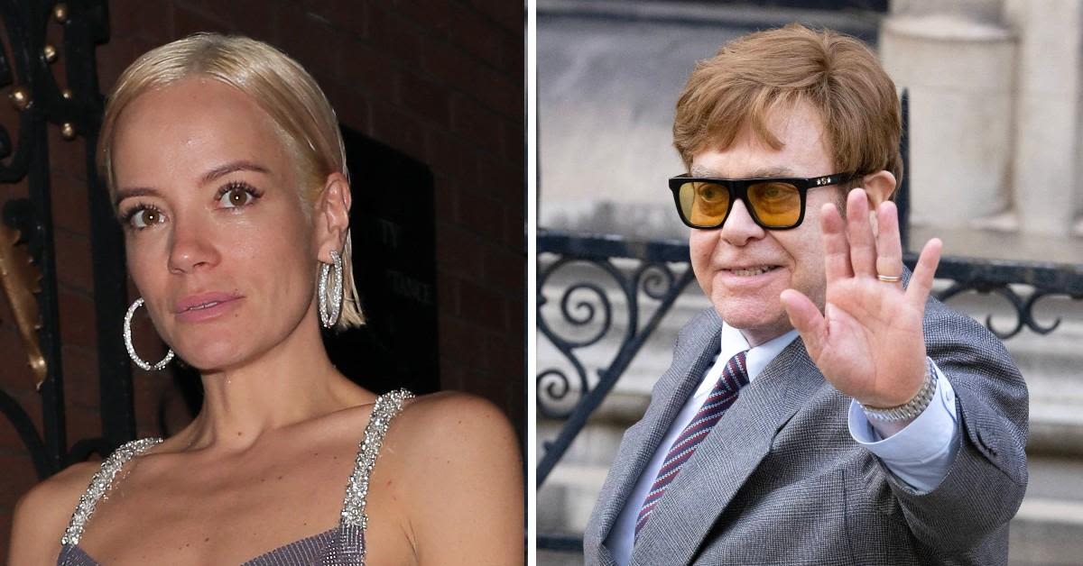 Lily Allen Held a Grudge Against Elton John for Not Responding to a Letter She Never Sent: 'I Was Quite Cross With Him'