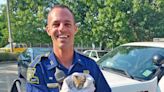 Louisiana State Troopers Rescue Kitten From Very High Bridge, Then Give Her a Forever Home