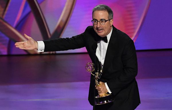 Emmys: John Oliver Thanks His Dog As ‘Last Week Tonight’ Repeats as Best Scripted Variety Series