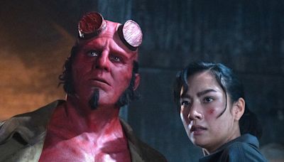 'Hellboy: The Crooked Man' has a gross transformation scene. It took 'a lot of rubber and a lot of lube' to make it work, the director said.