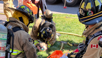 'True Heroes': Ottawa firefighters capture hearts of community by reviving dog at basement fire