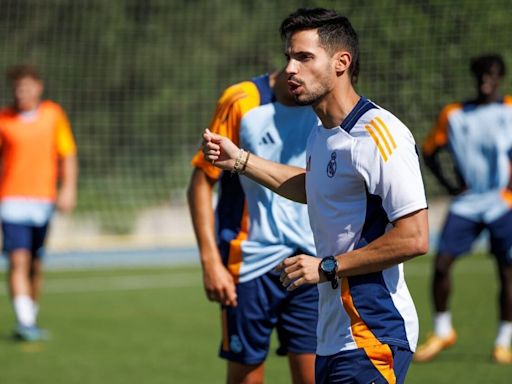 Gómez-Rey, un ‘chico prodigio’ en el banquillo del Madrid C