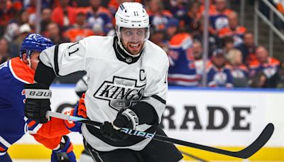 Anze Kopitar delivers game-winning goal in overtime as Kings stun Oilers 5-4 to even series