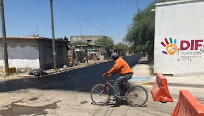 Supervisan gobernador de Coahuila y alcalde pavimentación en Torreón