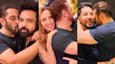 Salman Khan shares a cute moment with rumoured girlfriend Iulia Vantur at her birthday party, kisses Himesh Reshammiya. See photos