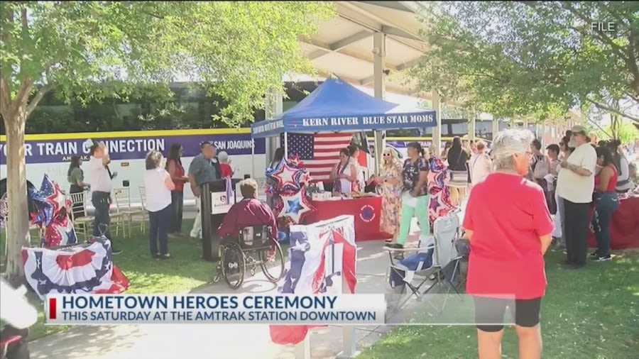 Hometown Heroes ceremony returns to Amtrak station Saturday, looking for volunteers