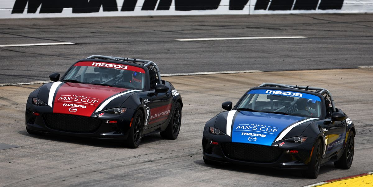 IMSA Is Planning Its First Spec MX-5 Race on an Oval Track