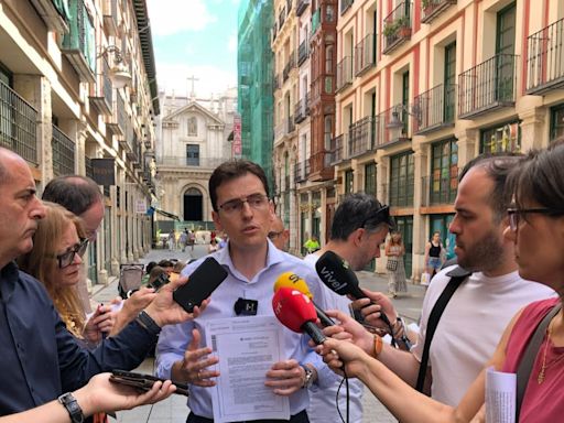 PSOE de Valladolid considera que el Ayuntamiento podría haber paralizado las obras de la Vera Cruz más de un mes antes