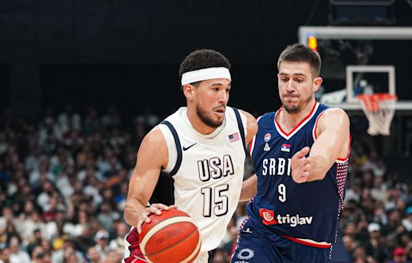 Devin Booker plays important, intangible roles for Team USA basketball in Paris Olympics