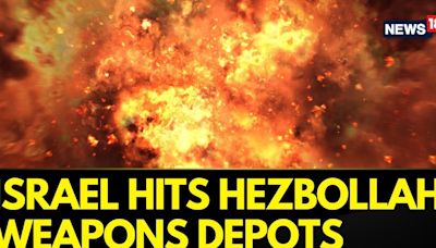 Israel Attack Updates | Israel Hits Hezbollah's Weapons Depots In Beirut | Israel Vs Iran | News18 - News18