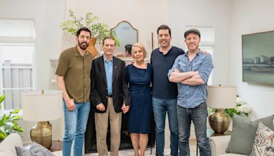 Jonathan and Drew Scott renovate their parents' new LA home — take a tour