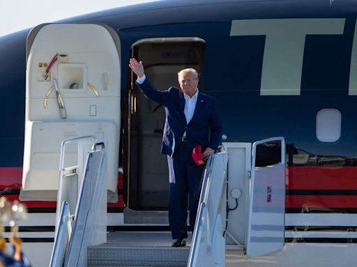 Donald Trump is using Jeffrey Epstein’s old jet to fly to campaign events