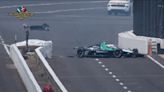 WATCH: Marcus Ericsson crashes in Thursday's Indy 500 practice