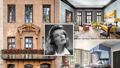 Katharine Hepburn’s former NYC home lists for $7.2M — with her mirrored vanity still inside