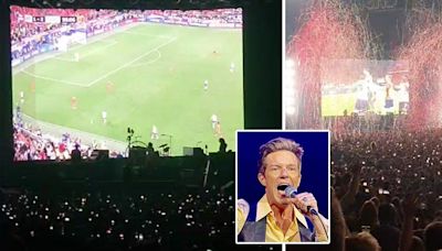 The Killers stun fans with 'incredible' moment by pausing gig for England's win