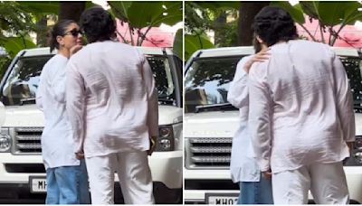 WATCH: Kareena Kapoor-Saif Ali Khan dish out love goals as they get clicked sharing romantic kiss; fans are all hearts
