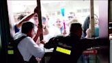Video: Manifestación de policías de Tránsito termina con zafarrancho y golpes en el MOPT | Teletica