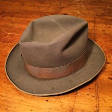 Vintage Fedora Hat by Scott Limited of New York 1950s - Size 7 1/8 ...