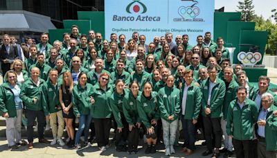 Buen viaje, éxito y medallas: Banco Azteca ratifica su compromiso con el deporte mexicano rumbo a París 2024