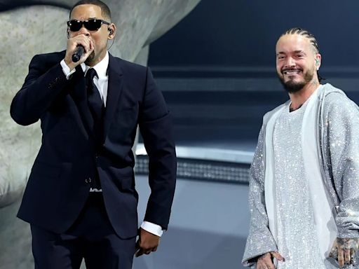 Will Smith hizo una aparición sorpresa en Coachella para cantar junto a J Balvin