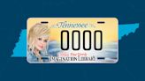 Drive With Dolly: These Dolly Parton License Plates Support Imagination Library Programs In Tennessee